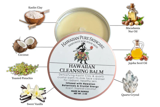 The Hawaiian Pure Cleansing Ritual, Why Oil and Clay Cleansers Create Beautiful Skin