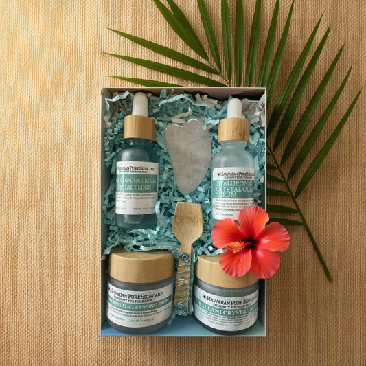 Deluxe Hawaiian Crystal Face Ritual Kit
