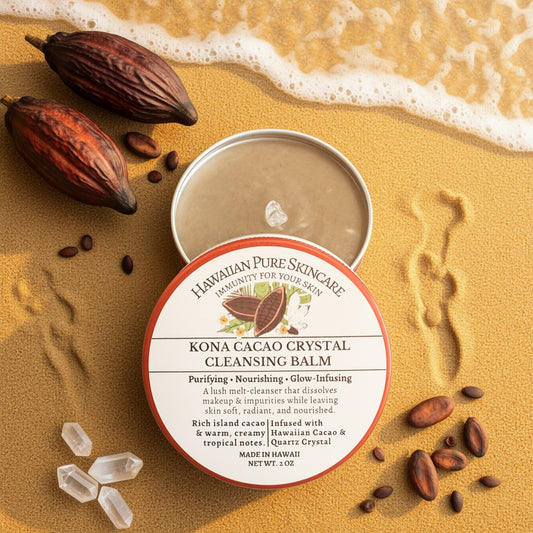 Kona Cacao Crystal Cleansing Balm
