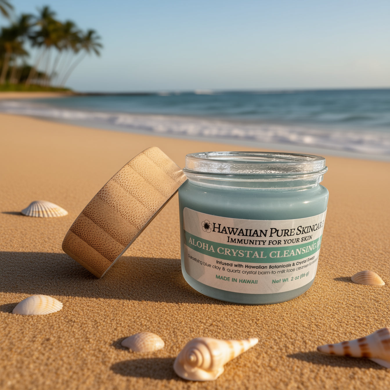 Aloha Crystal Cleansing Balm